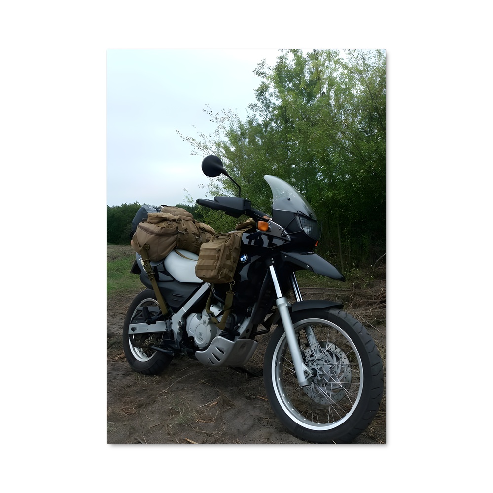 Poster gs raffiné – affiche BMW Motorrad